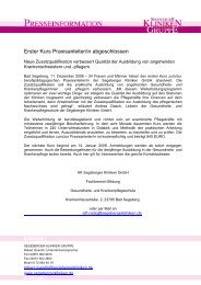 Erster Kurs Praxisanleiter/in abgeschlossen - Segeberger Kliniken ...