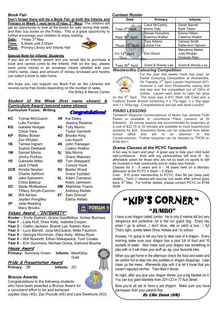 Newsletter Edition 11 2013 - St Edwards Primary School