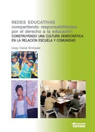 REDES EDUCATIVAS compartiendo responsabilidades por ... - Tarea