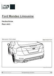 Ford Mondeo Limousine - Danspeed