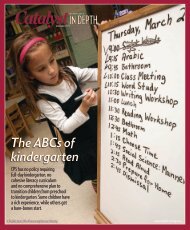 The ABCs of kindergarten - catalyst-chicago.org