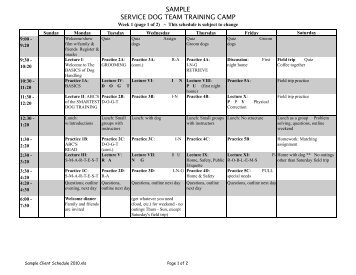 sample principal walk through training schedule