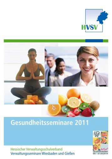 Flyer Gesundheit 2011.indd - Hessischer Verwaltungsschulverband