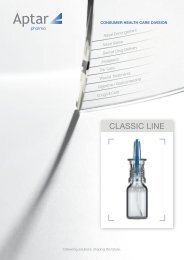 CLASSIC LINE - Aptar