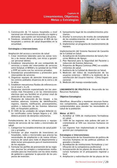 Plan Nacional Concertado de Salud - Bvs.minsa.gob.pe - Ministerio ...