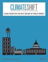 Clear Vision for the Next Decade of Public Debate - Climate