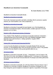 Handbuch zur deutschen Grammatik pdf ebooks free download by ...