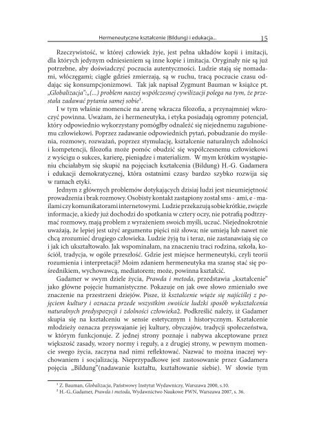 wersja elektroniczna (pdf) - Homo communicativus - Uniwersytet im ...