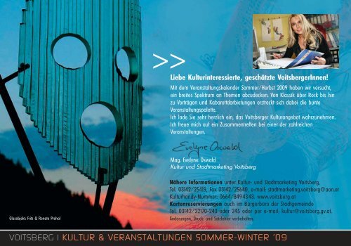 Kulturkalender 2009-Kopie - Voitsberg