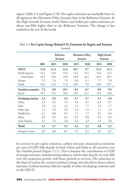 World Energy Outlook 2007