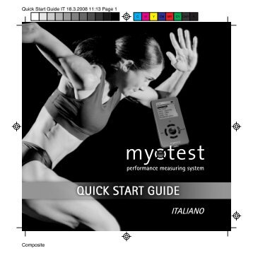 Quick Start Guide IT - myotest