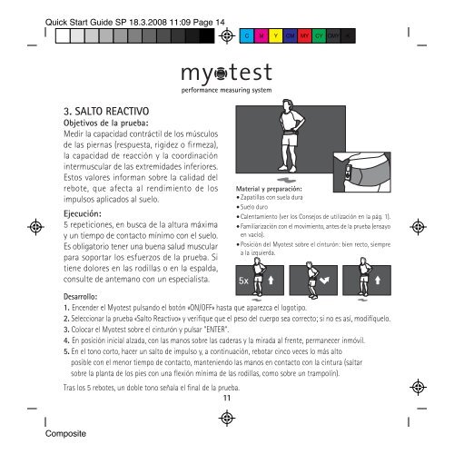 Quick Start Guide SP - myotest