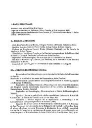 Currículo del Dr. D. Juan Manuel Díaz Rodríguez. Versión extensa
