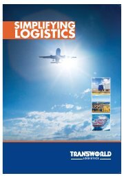 Transworld Logistics Corporate Brochure