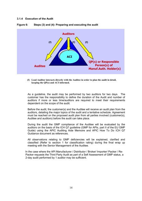 The APIC Audit Programme - Active Pharmaceutical Ingredients ...