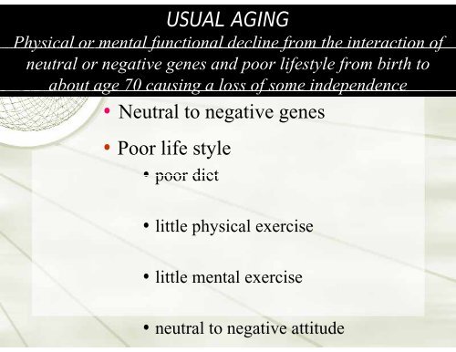 Normal AGING