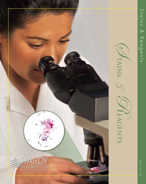 Stains & Reagents - by Hardy Diagnostics