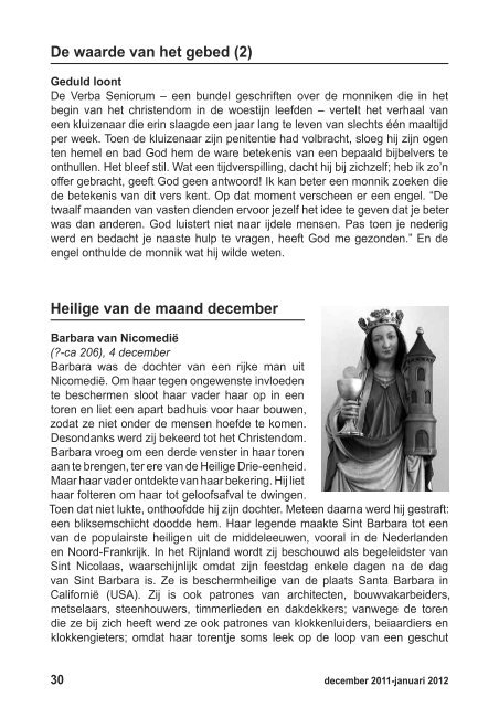 Informatieblad van De Goede Herder Reeuwijk december 2011 ...