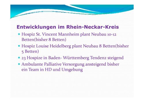 Expertenstandards in der Pflege - Hospiz Agape