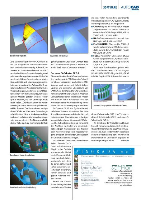 Leseprobe AUTOCAD & Inventor Magazin 2013/04