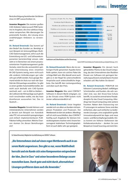 Leseprobe AUTOCAD & Inventor Magazin 2013/04