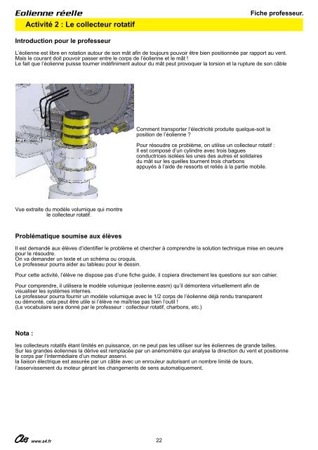 Manipulations et investigations autour d'une ... - A4 Technologie