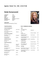 Heide Domanowski - Agentur-Scherf