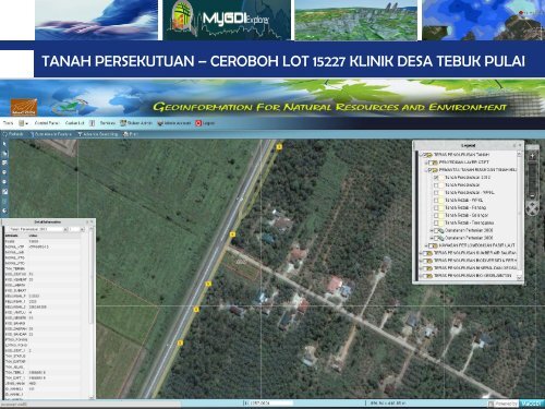 perkongsian maklumat geospatial - NRE