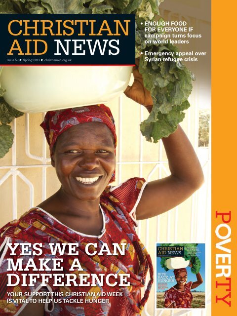 CHRISTIAN AID NEWS