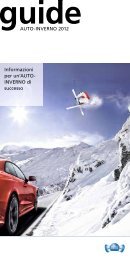 Informazioni per un'AUTO- INVERNO di successo ... - Volkswagen