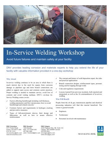 Welding Workshop.pub - dnV