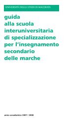 S.S.I.S. - Scuola di Specializzazione per l'Insegnamento Secondario