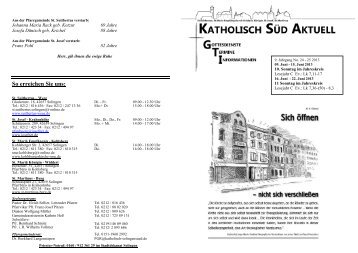 22. Juni 2013.pdf - Pfarreiengemeinschaft Solingen-SÃ¼d