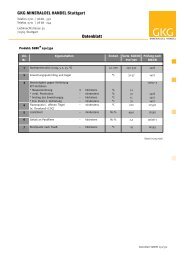 Datenblatt 4c.indd - GKG MINERALOEL HANDEL GMBH & CO KG