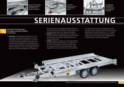 FAhrzeug trAnsportAnhÄnger - Humbaur