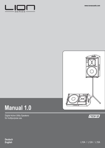 LION Series Manual 2012 - Nova