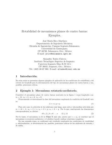 Rotabilidad de Mecanismos Ejemplos.pdf - DivisiÃ³n de IngenierÃ­as ...