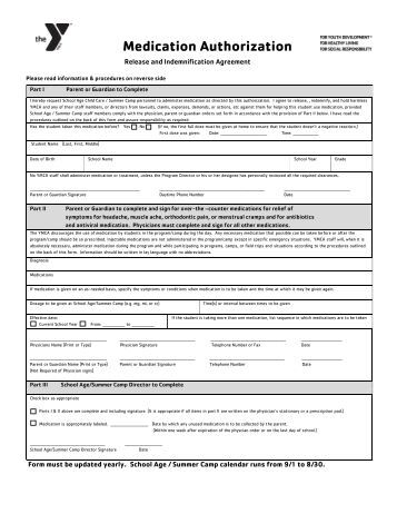 child care medication authorization form medication authorization form plymouth school district child care medication authorization form medication authorization form plymouth school district