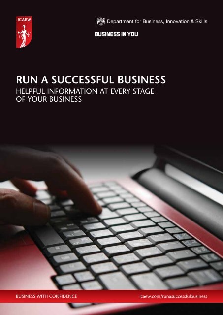 RUN A SUCCESSFUL BUSINESS - ICAEW