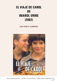 EL VIAJE DE CAROL DE IMANOL URIBE (2002) - CinespaÃ±a