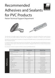 PVC Adhesives & Sealants.fh11 - Palram.de