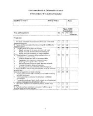 Facilitator Evaluation Checklist (PDF, 1MB) - Erie County, Ohio