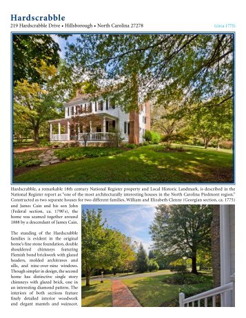 PDF Here. - North Carolina Estates