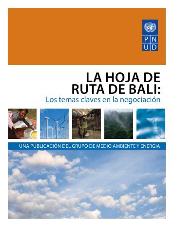 La Hoja de Ruta de BaLi: - UNDPCC.org