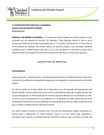 Proyecto de Iniciativa de Decretro que Reforma, Adiciona y Deroga ...