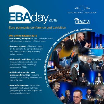 View the delegate brochure here. - EBAday