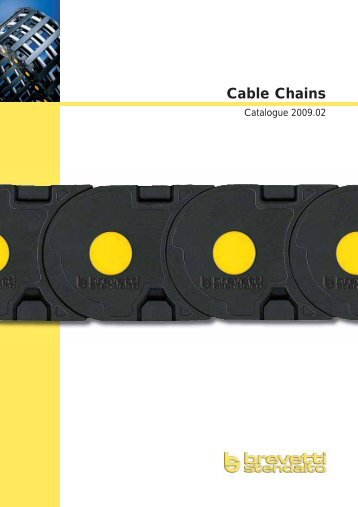 Brevetti Cable Chains Catalogue - cavotec.co.uk