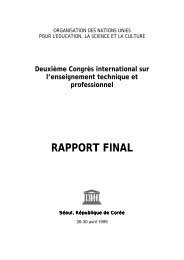 Deuxième Congrès international sur l'enseignement ... - Intervoc