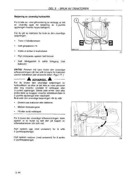 INSTRUKSJONSBOK - NOA Maskin AS