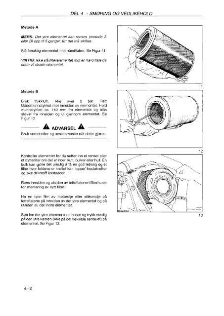 INSTRUKSJONSBOK - NOA Maskin AS